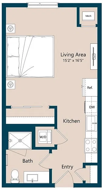 Floor plan s1aA