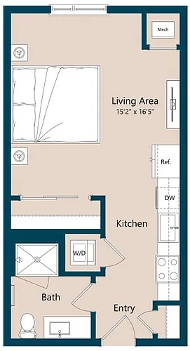 Floor plan S1AF