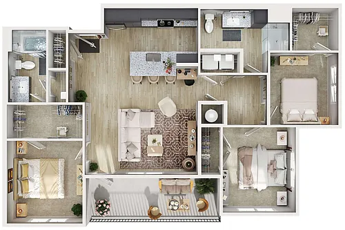 Floor plan Tulip