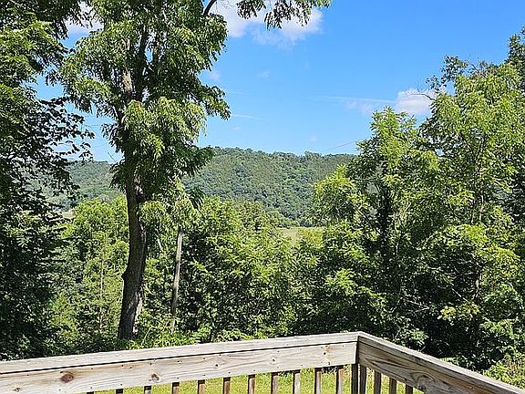 View from deck of valley