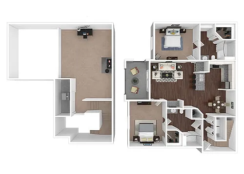 Floor plan B3L East