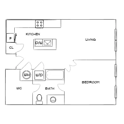 Floor plan Design 1A