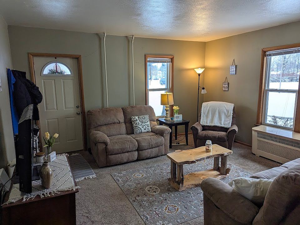 Front door from living room