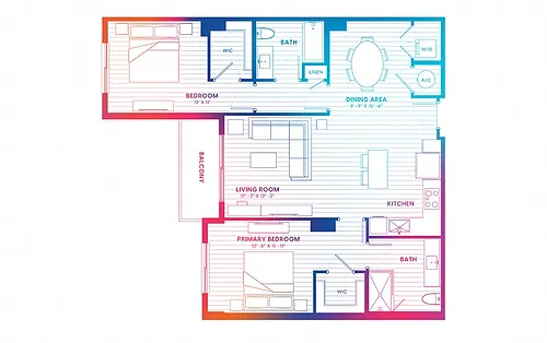 Floor plan B7-N