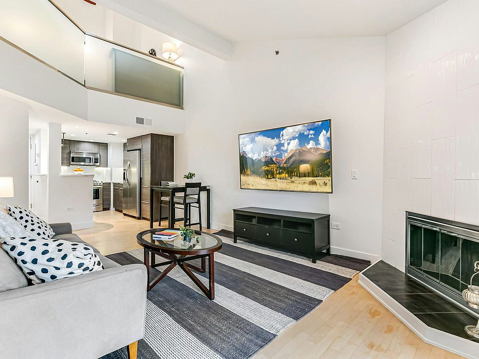 Living room and Kitchen