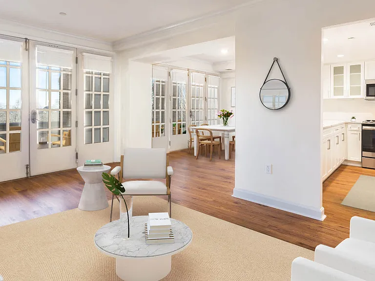 Kitchen and Living Room