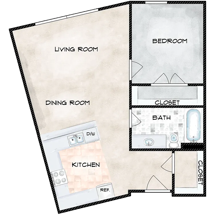 Floor plan Lap