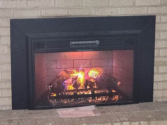 New electric fireplace 