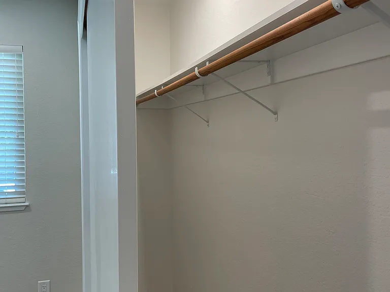Sensor lighting in closet