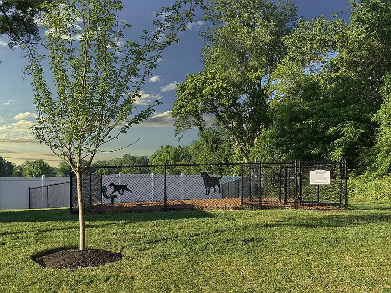 Even our 4 legged residents have an exclusive place to play