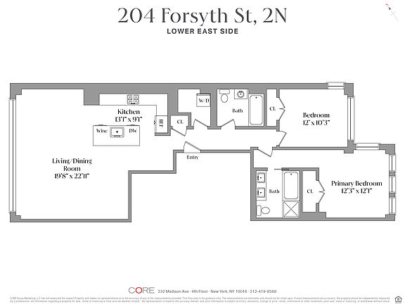 2nd image of 204 Forsyth St APT 2N