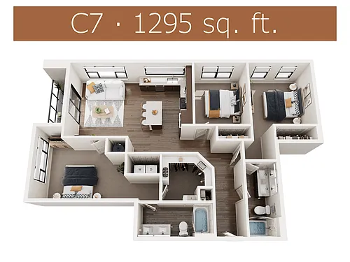 Floor plan C7