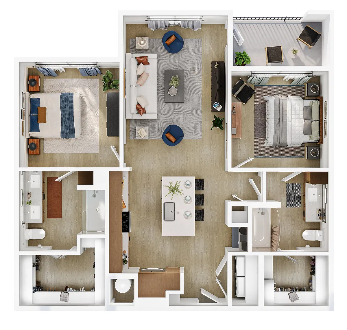 Floor plan B2