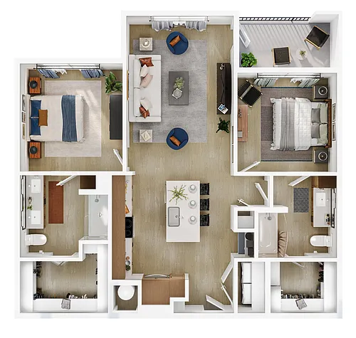 Floor plan B2