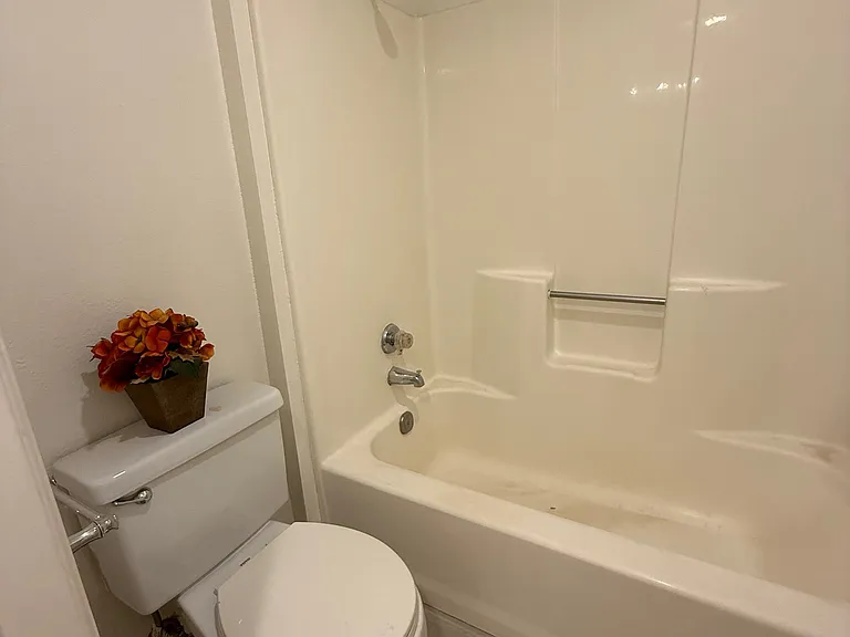 Upstairs bathroom in main bedroom