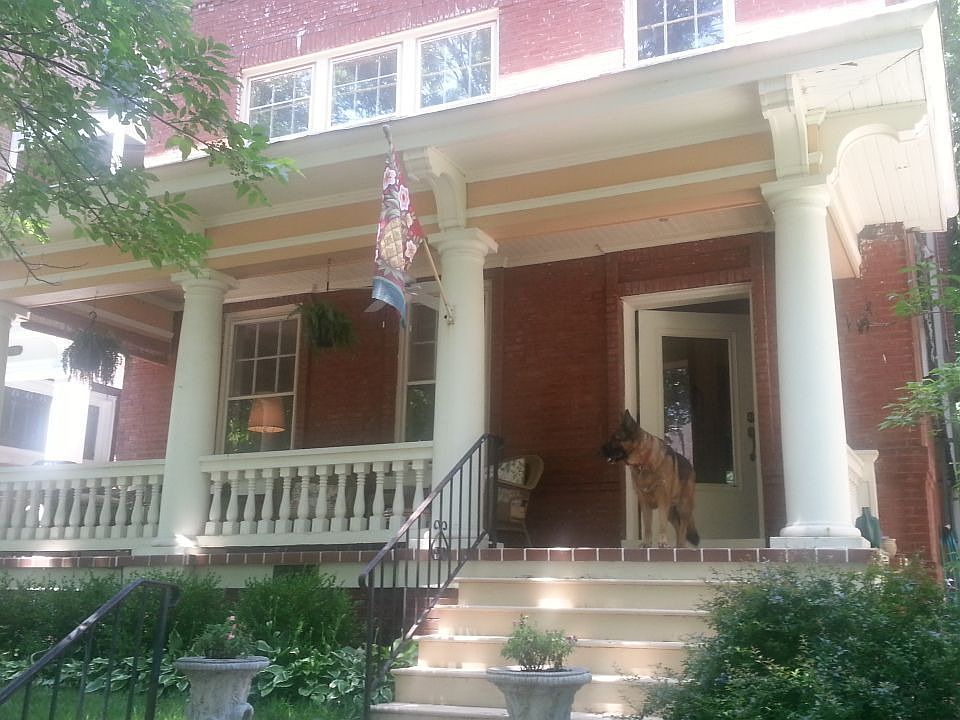 Front Step to Porch