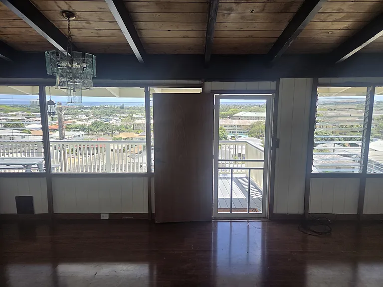 View from living room