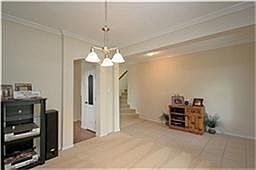THE FORMAL DINING ROOM OFF THE ENTRANCE