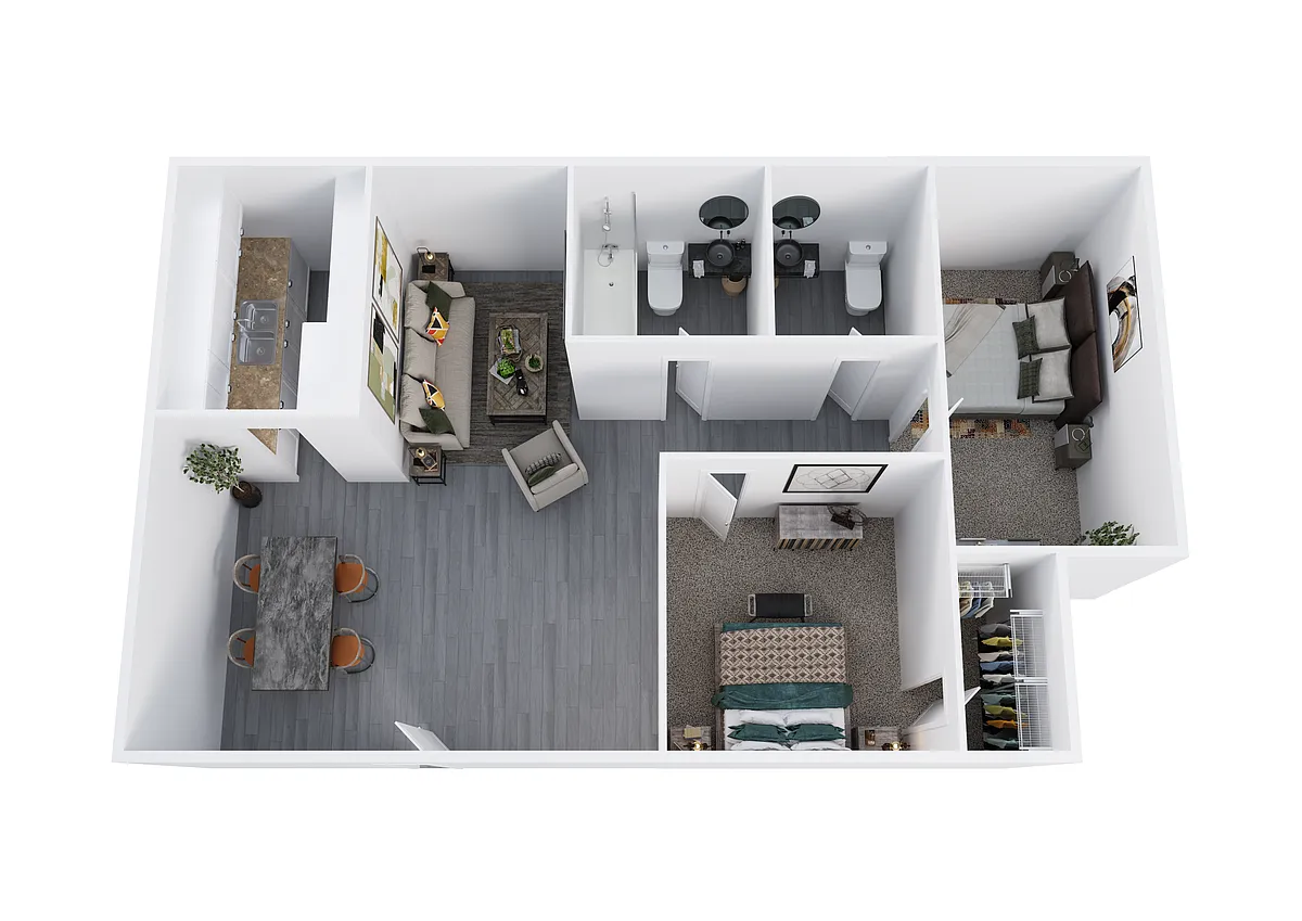 Floor plan B2
