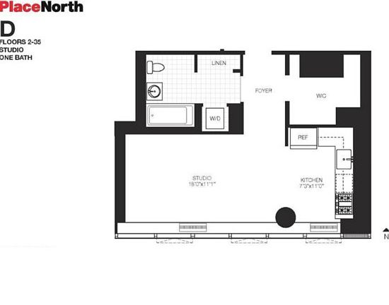 2nd image of 1113 York Ave APT 26D