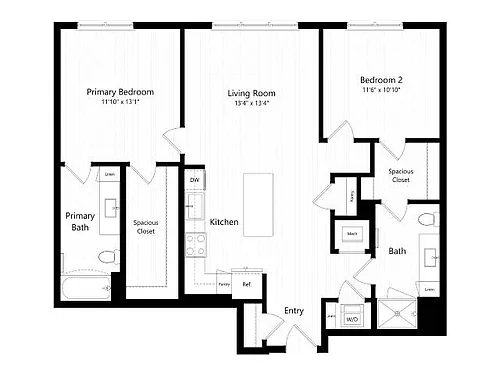 Floor plan B7