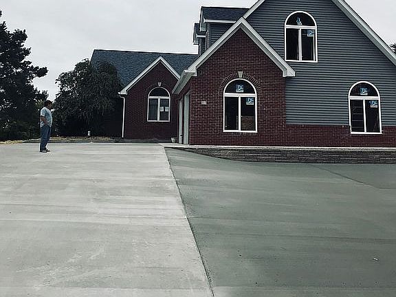 New driveway