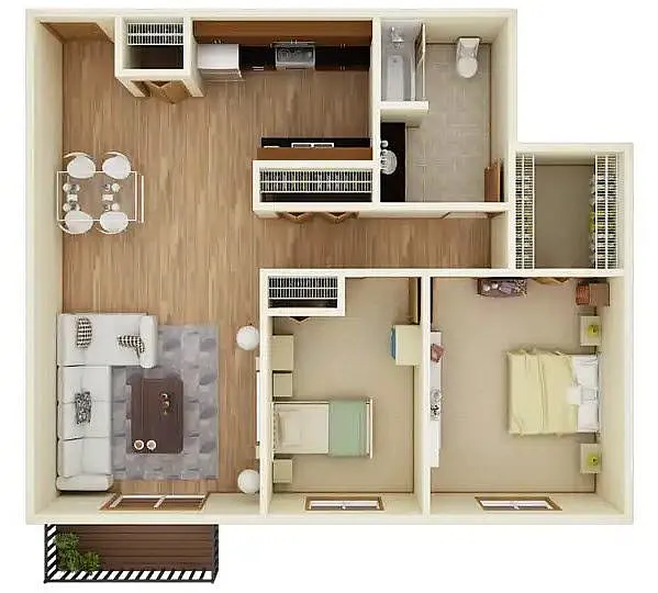 Floor plan Mora