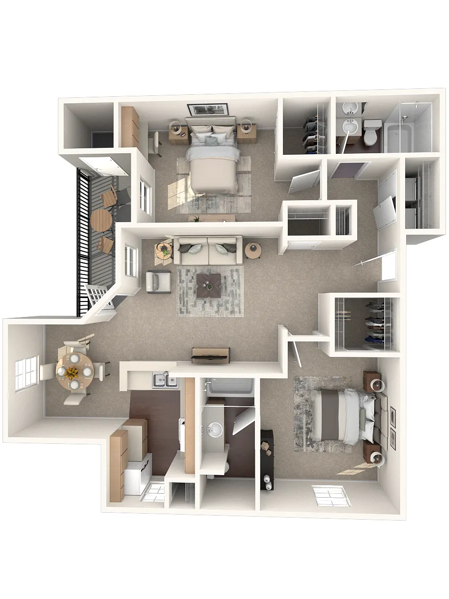 Floor plan The Riverside Classic