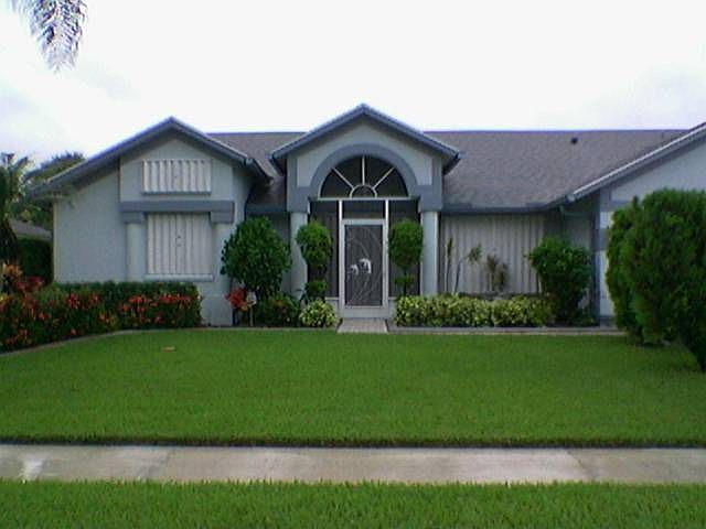 front view w/ hurricane shutters