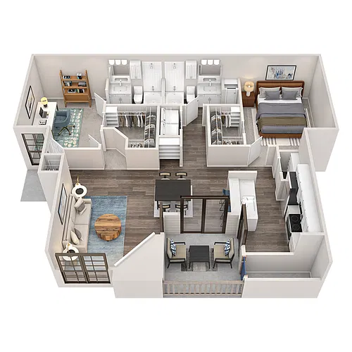 Floor plan B3