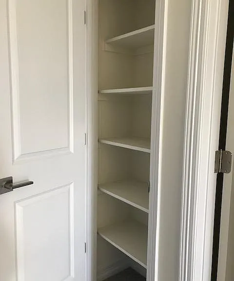 Upstairs linen closet