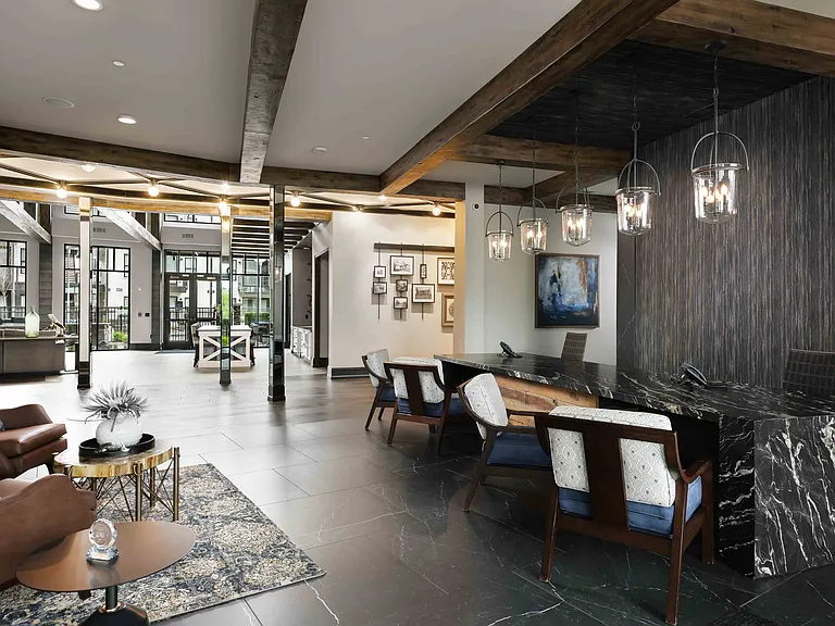 Leasing center entrance