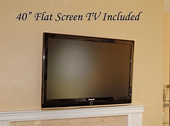 40" LCD Flat Screen TV to Remain!!!!