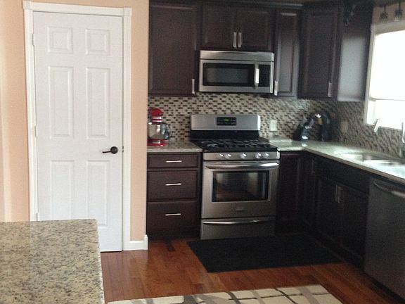 kitchen with pantry & island