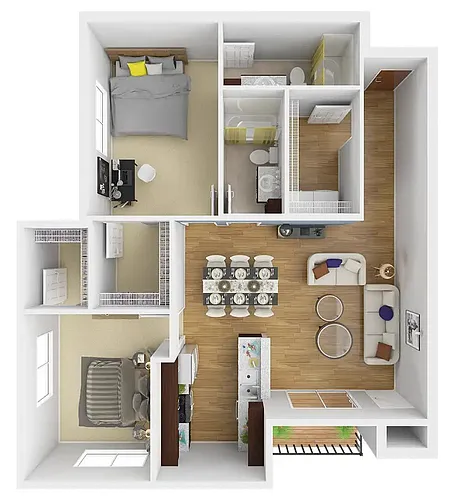 Floor plan Salina