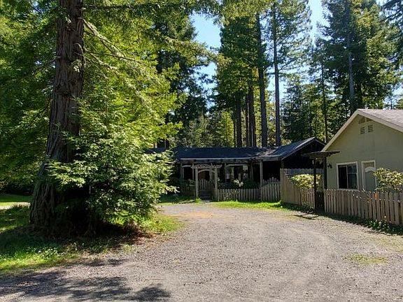 View of home and approx. 10' x 12' green and white storage shed (to left) that goes with rental.