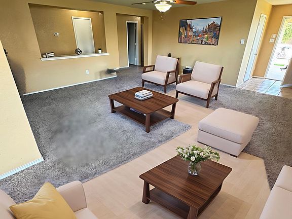 Spacious living room