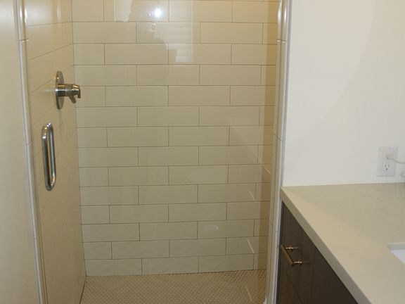 Master shower