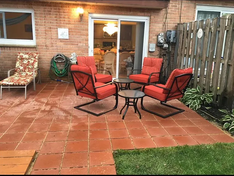 Backyard Entrance to house