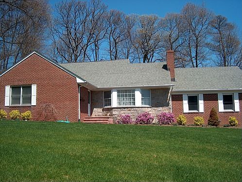 front (east-side) view