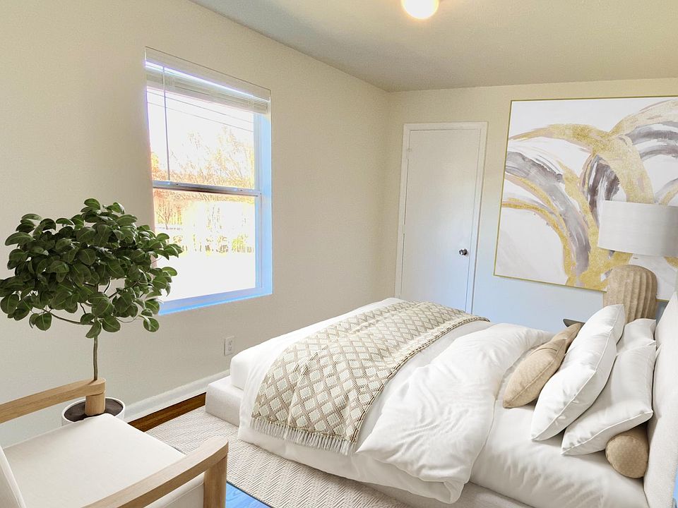 Bright and airy bedroom