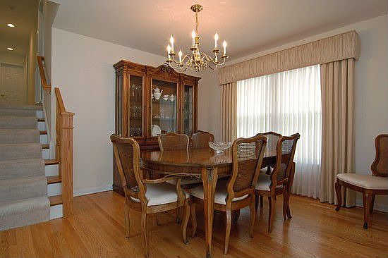 Spacious Dining Rm w/ plenty of light