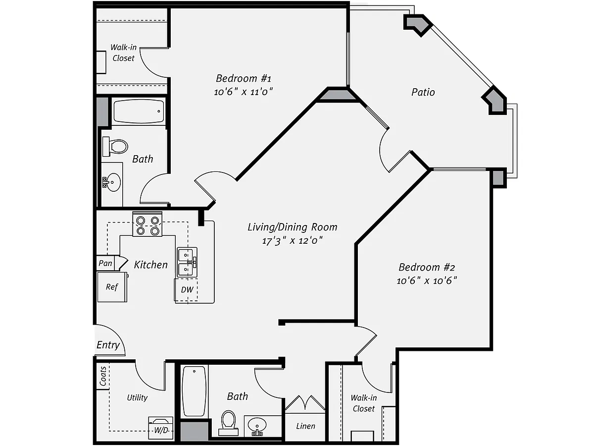 Floor plan BF2.1