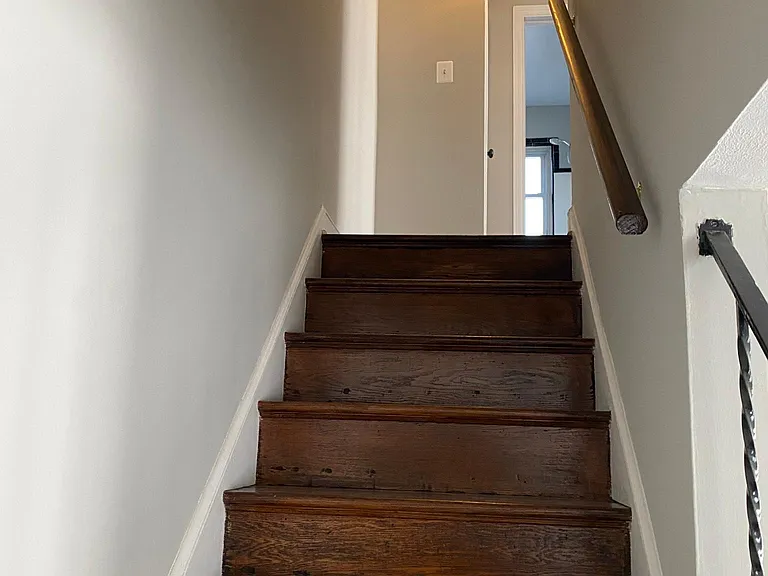 Stairs to second floor