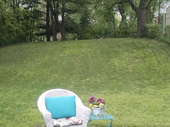 patio & fenced yard