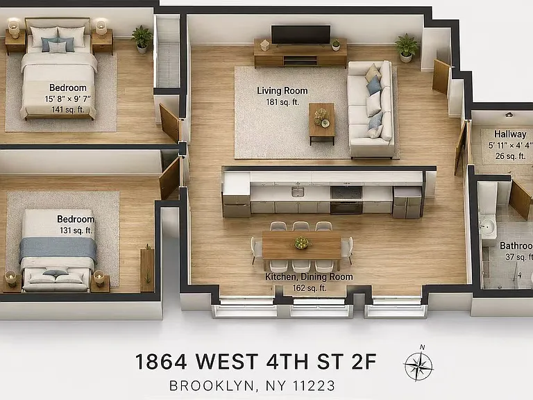 1864 W 4th St #2F — Photo 12