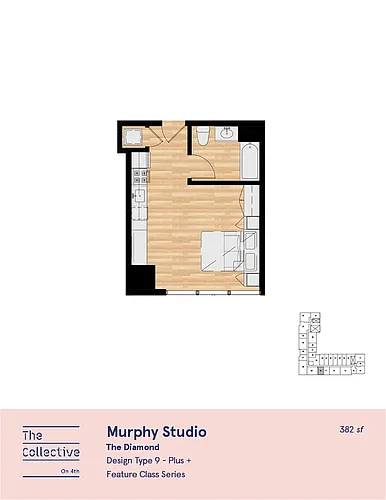 Floor plan Studio A