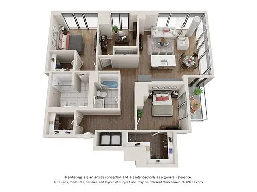 Floor plan C1