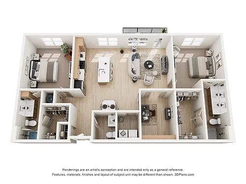 Floor plan PH1