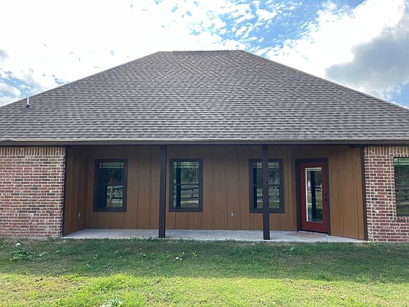 Covered back porch